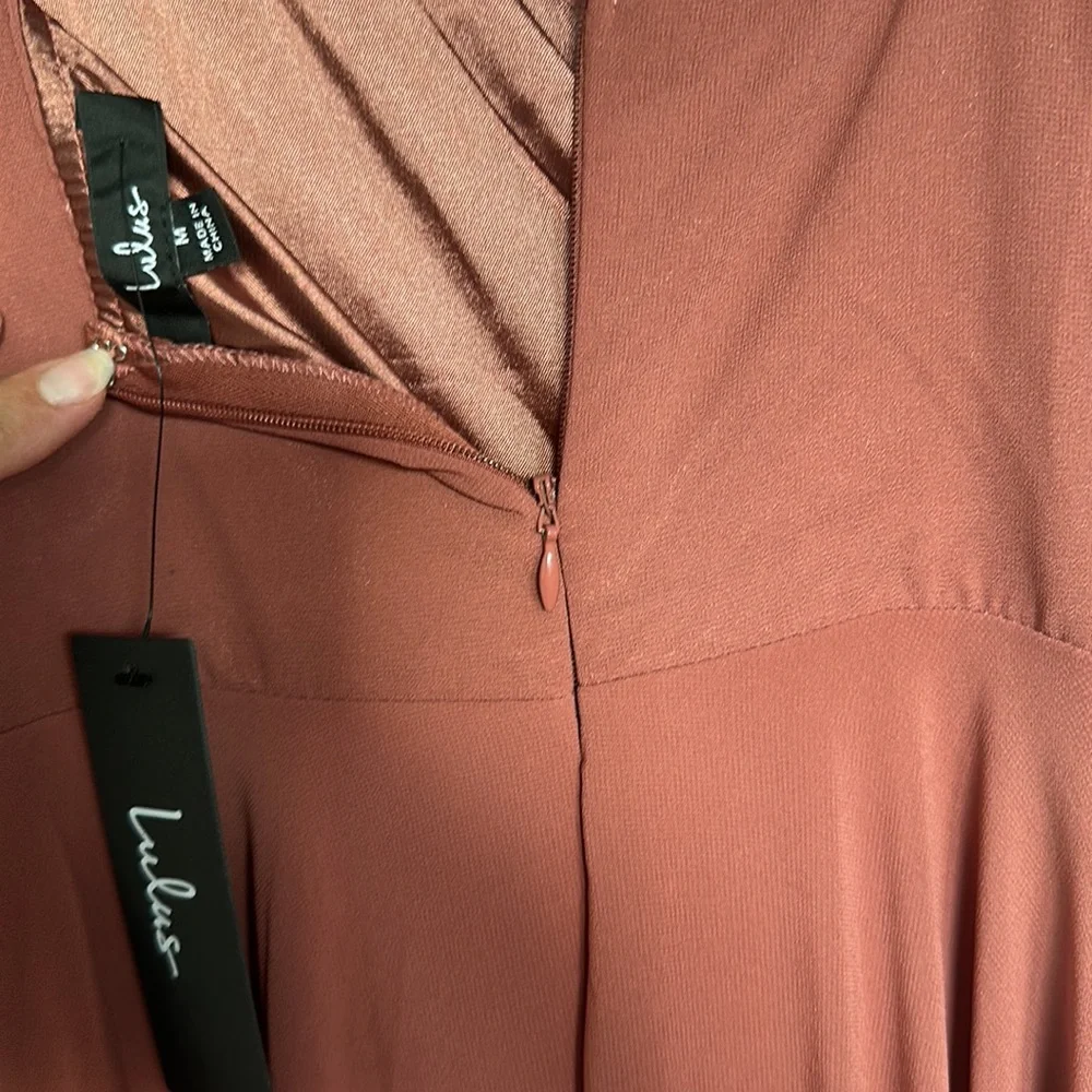 Lulus All About Love Rusty Rose Maxi Dress - Picture 5 of 13
